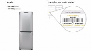 Electrical Fridge Freezer Fires Model Number