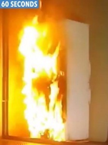 Electrical Fridge Freezer Fires 60 Seconds